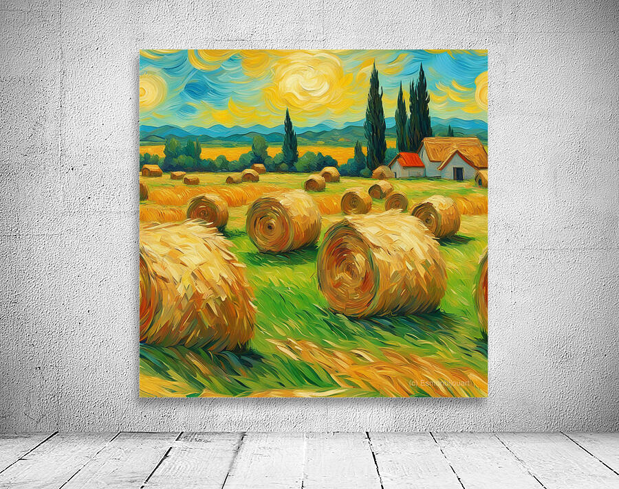Hay bales 8 Wall Preview