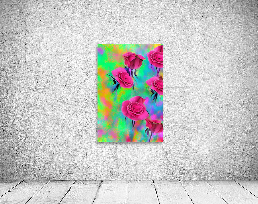 Abstract roses 3 Wall Preview