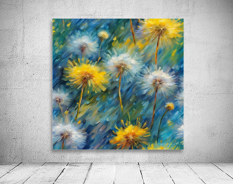 Dandelion Delight Wall Preview