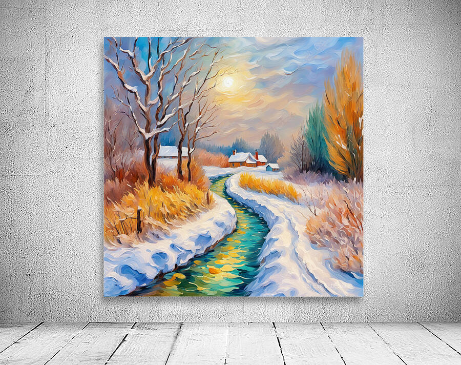 Winter Landscape 4 Wall Preview
