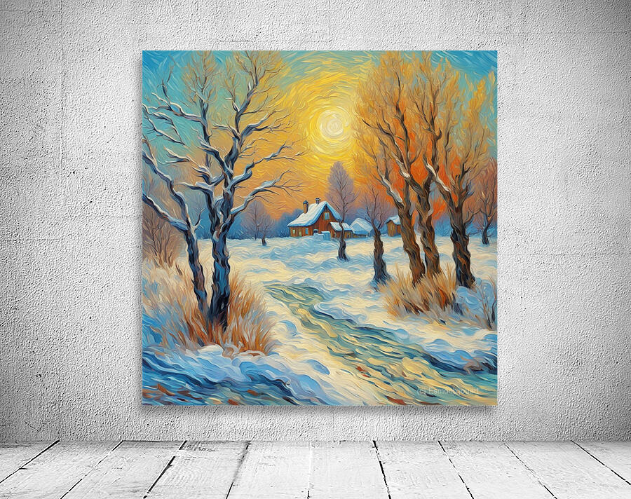 Winter Landscape 14 Wall Preview