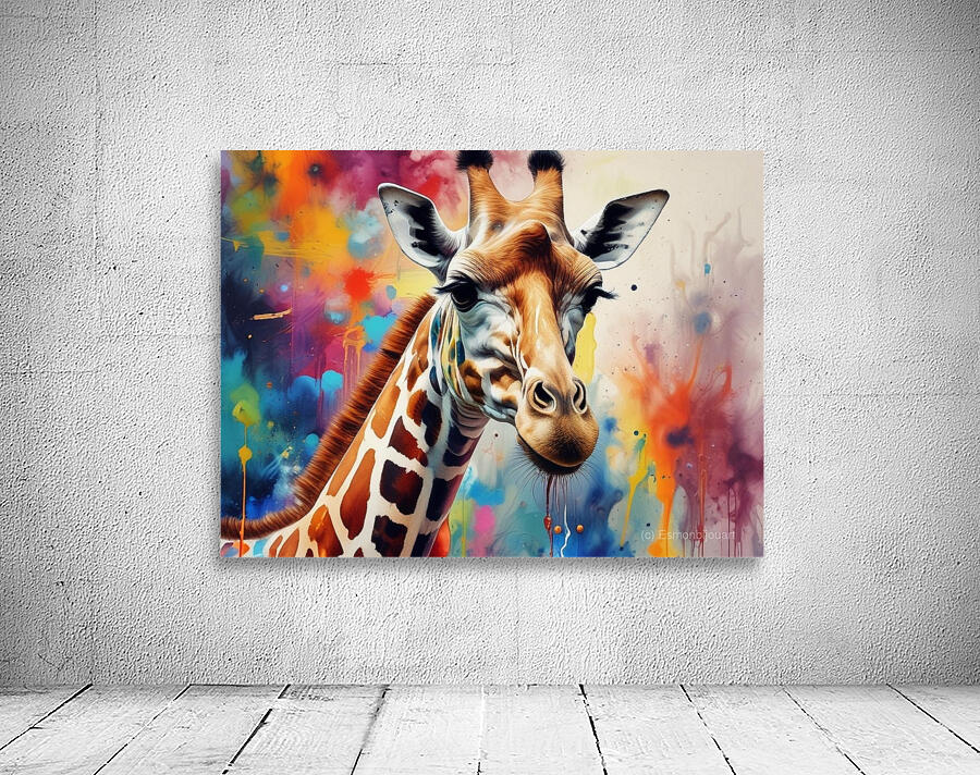 Artistic Giraffe 3 Wall Preview