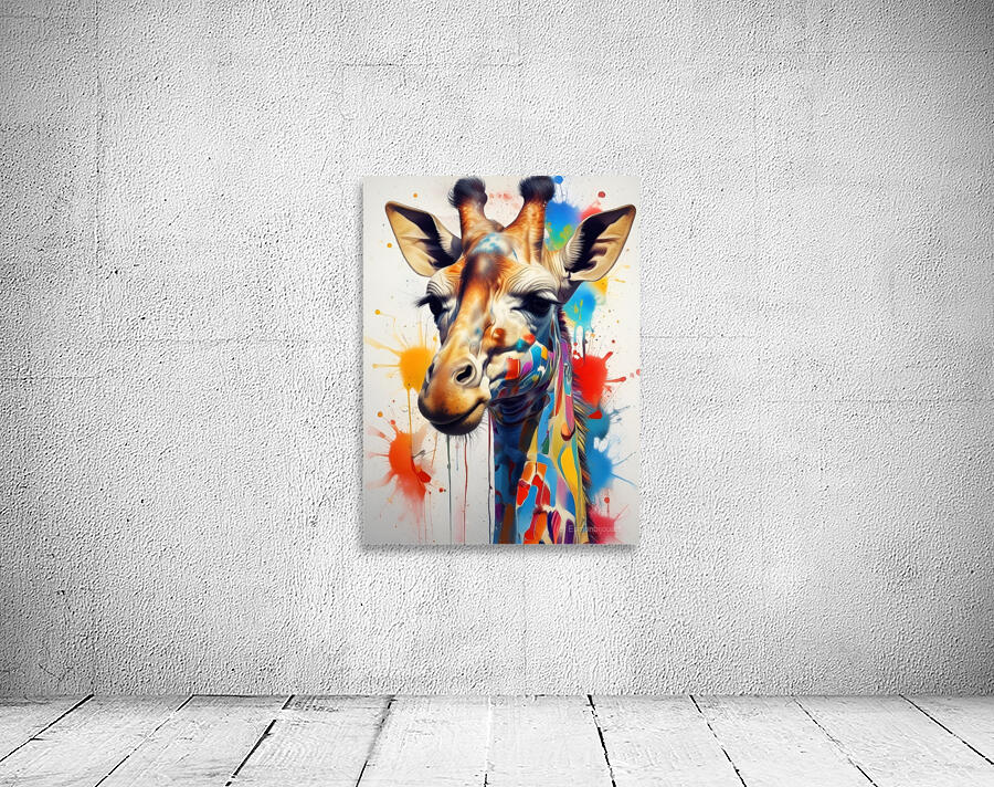 Artistic Giraffe 2 Wall Preview