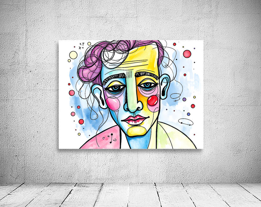Colorful Character 3 Wall Preview