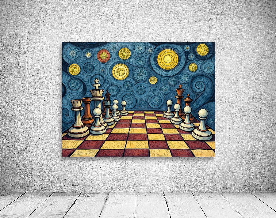 Surreal Chess 23 Wall Preview