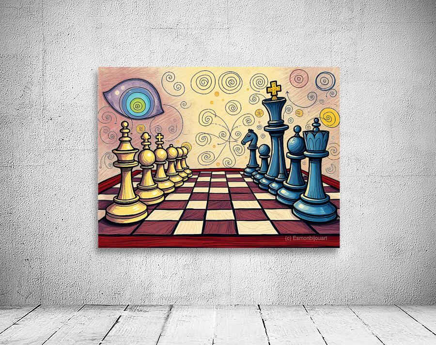 Surreal Chess 16 Wall Preview