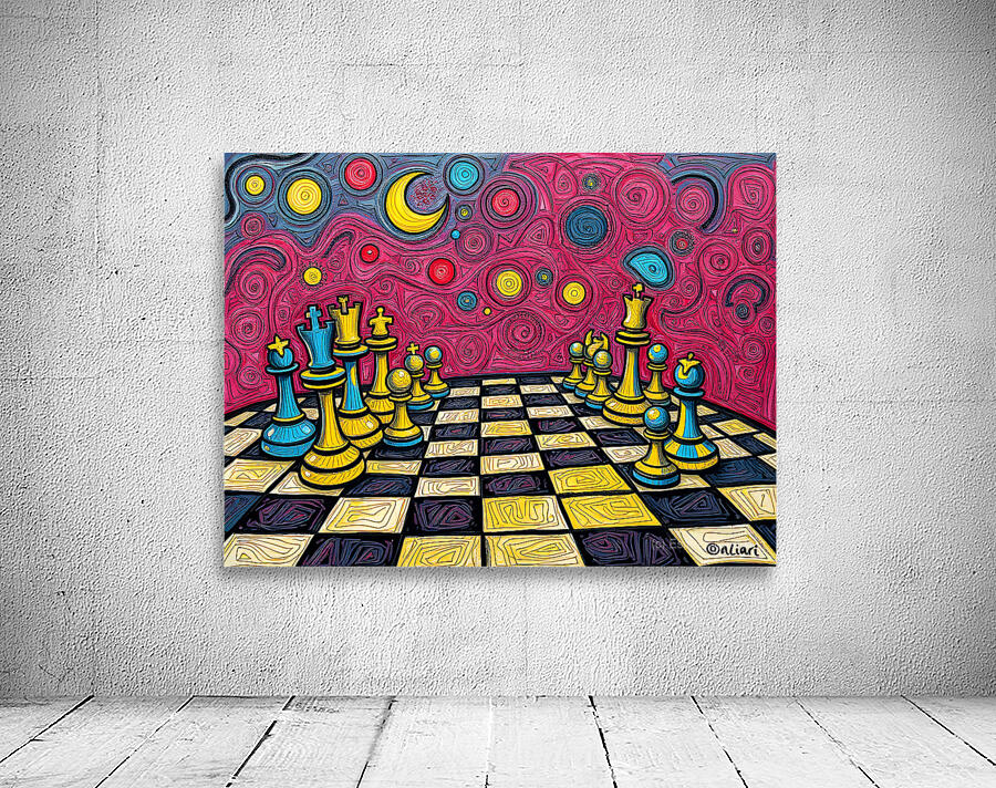 Surreal Chess 13 Wall Preview