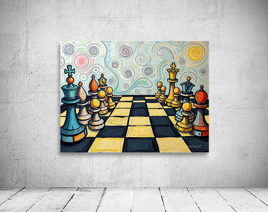 Surreal Chess 11 Wall Preview