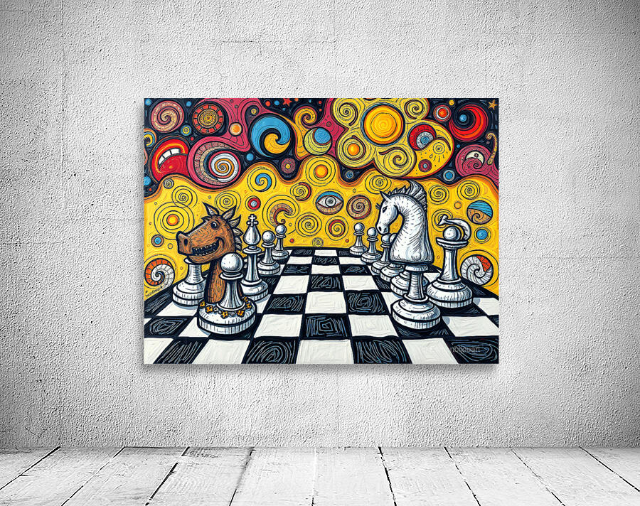 Surreal Chess 2 Wall Preview