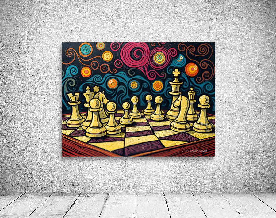 Surreal Chess 7 Wall Preview
