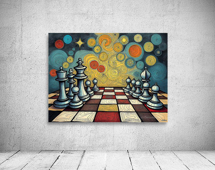 Surreal Chess 25 Wall Preview