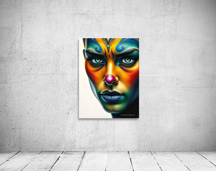 Striking Face 27 Wall Preview