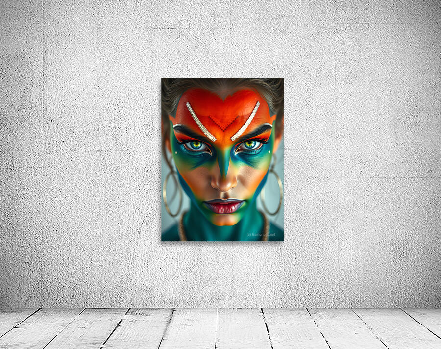 Striking Face 13 Wall Preview