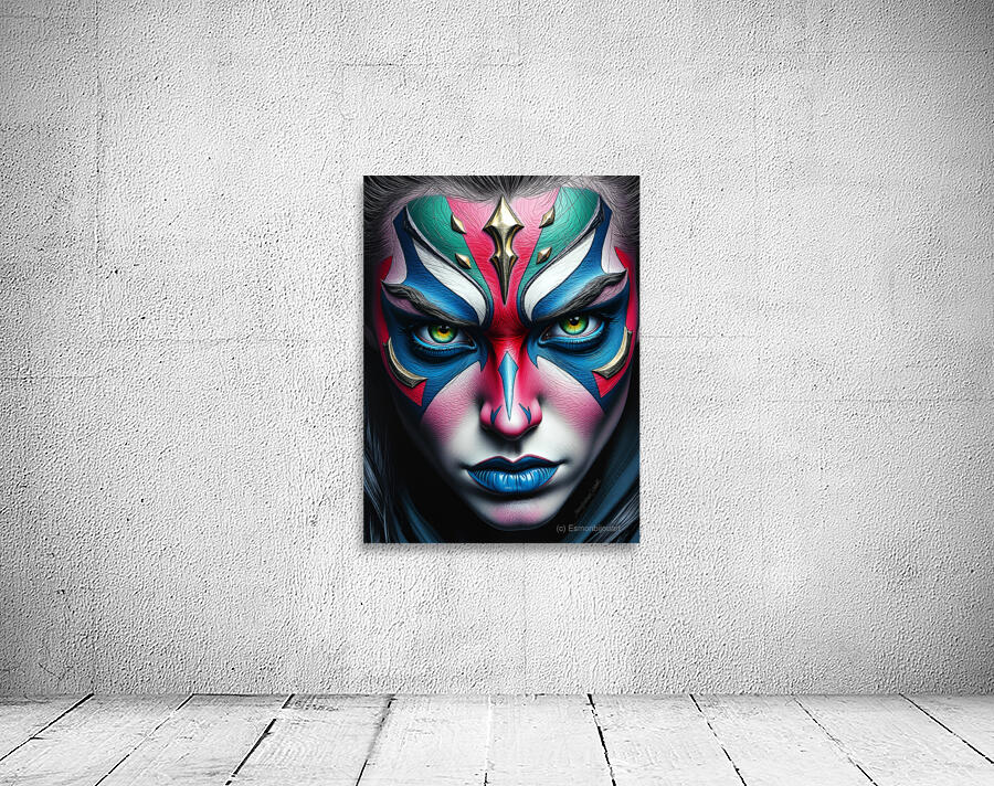 Striking Face 30 Wall Preview