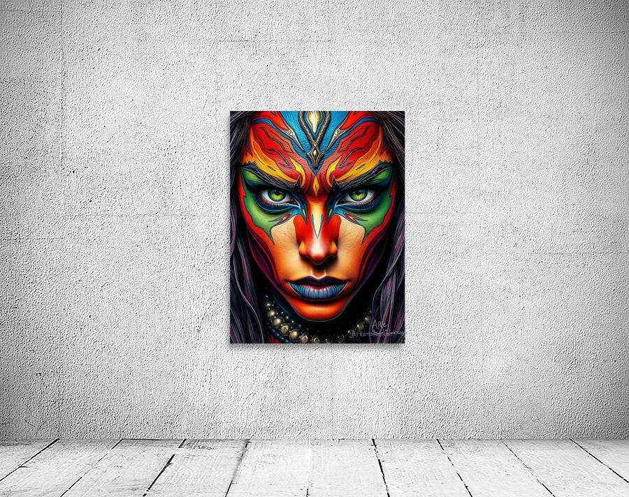 Striking Face 31 Wall Preview