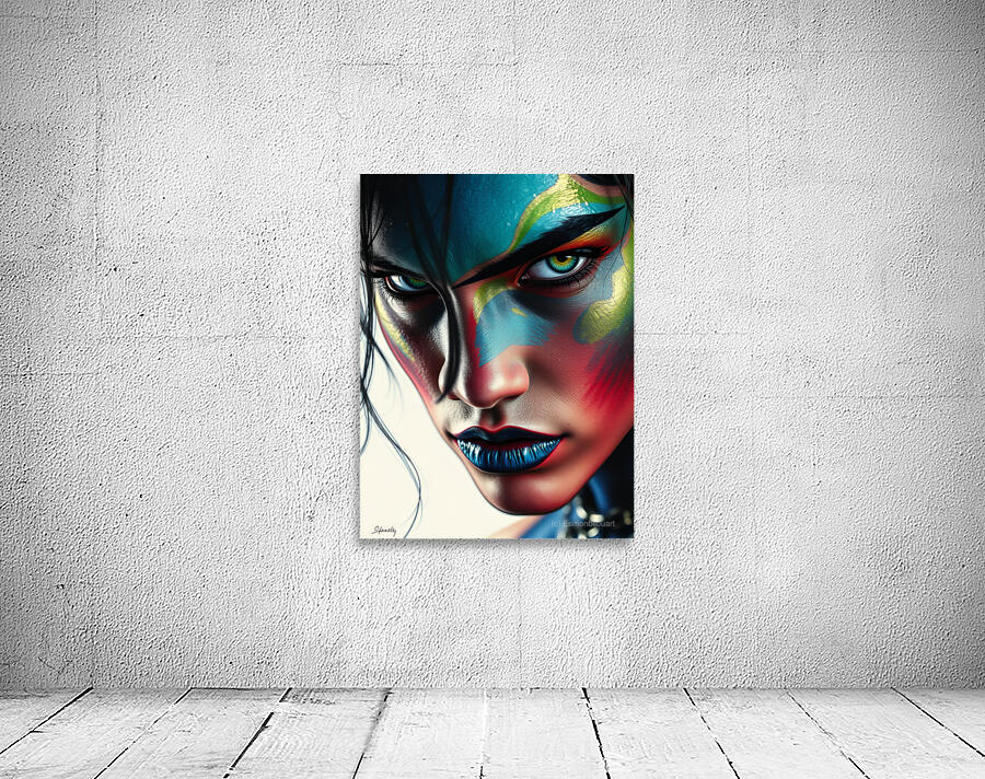 Striking Face 34 Wall Preview