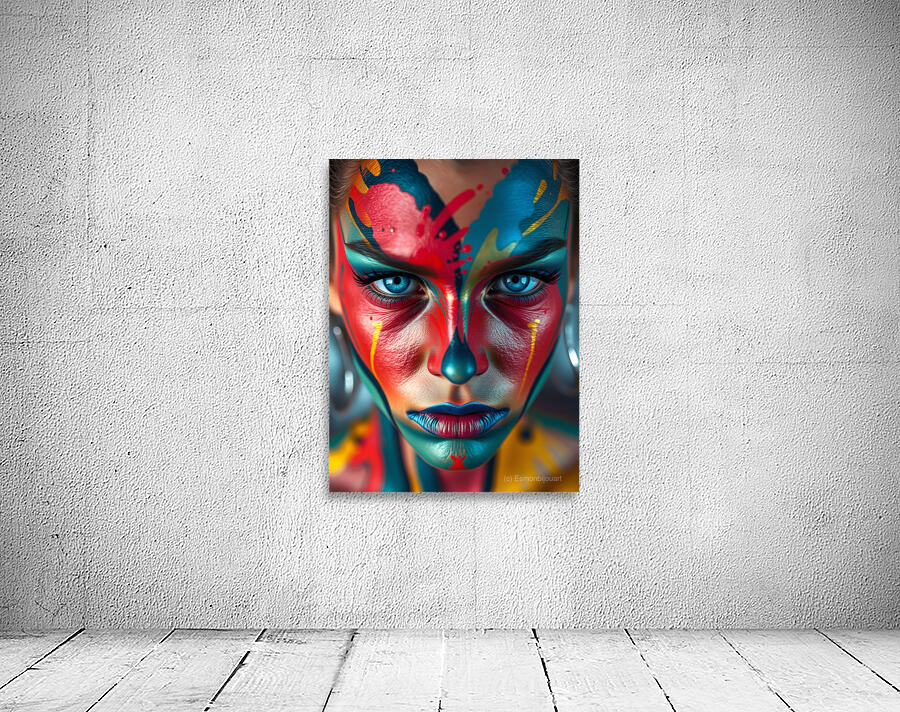Striking Face 69 Wall Preview