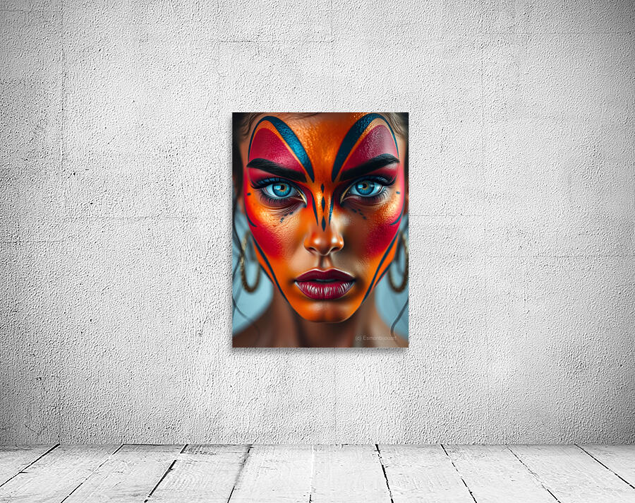 Striking Face 74 Wall Preview