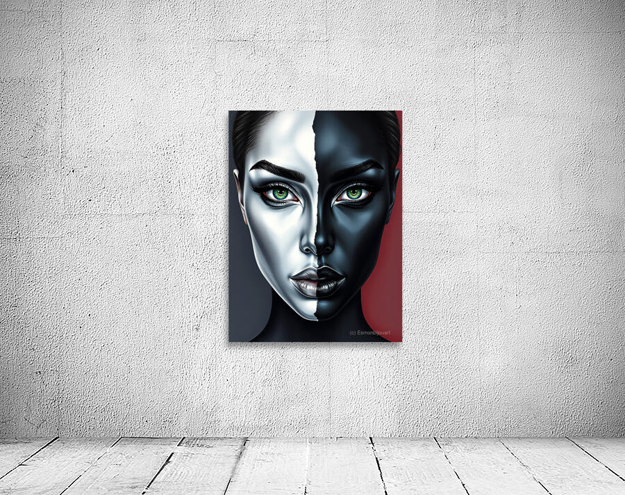 Dual Tone Face 43 Wall Preview