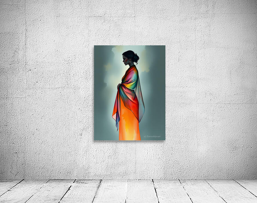 The veiled silhouette 21 Wall Preview
