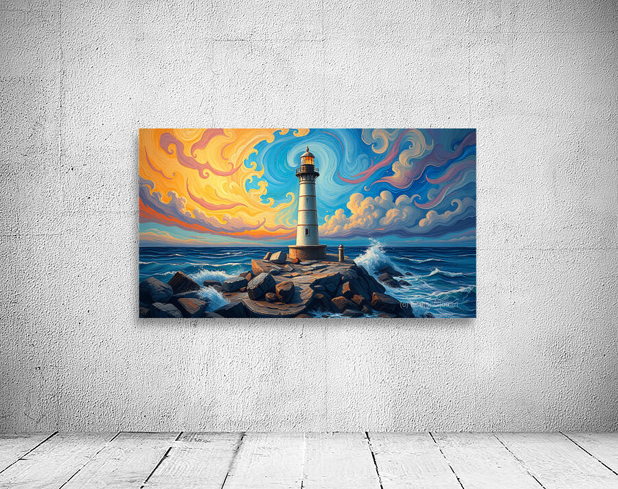 Ocean s Lighthouse Wall Preview