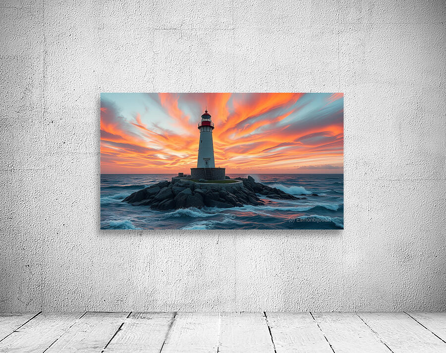 Ocean s Lighthouse 9 Wall Preview