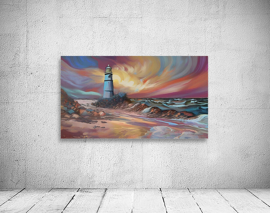 Ocean s Lighthouse 5 Wall Preview