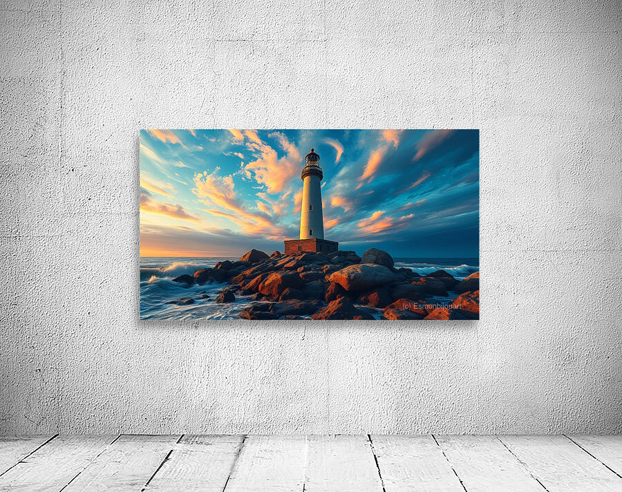 Ocean s Lighthouse 14 Wall Preview