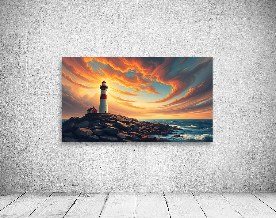 Ocean s Lighthouse 11 Wall Preview