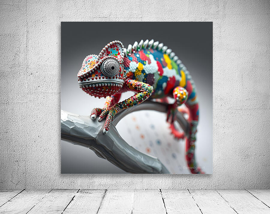 Chameleon 27 Wall Preview
