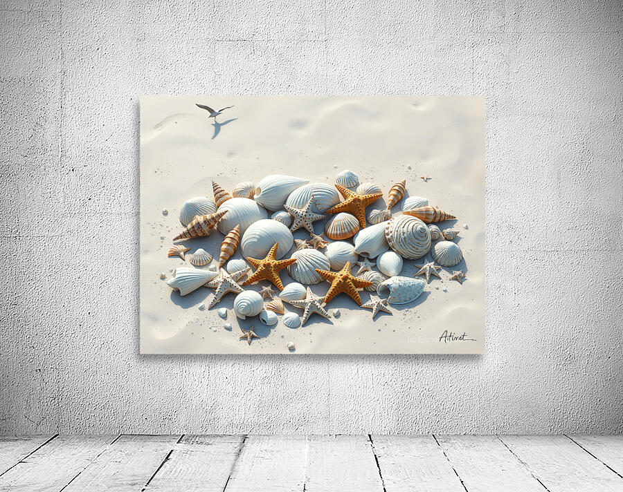 Shells and Starfish 2 Wall Preview