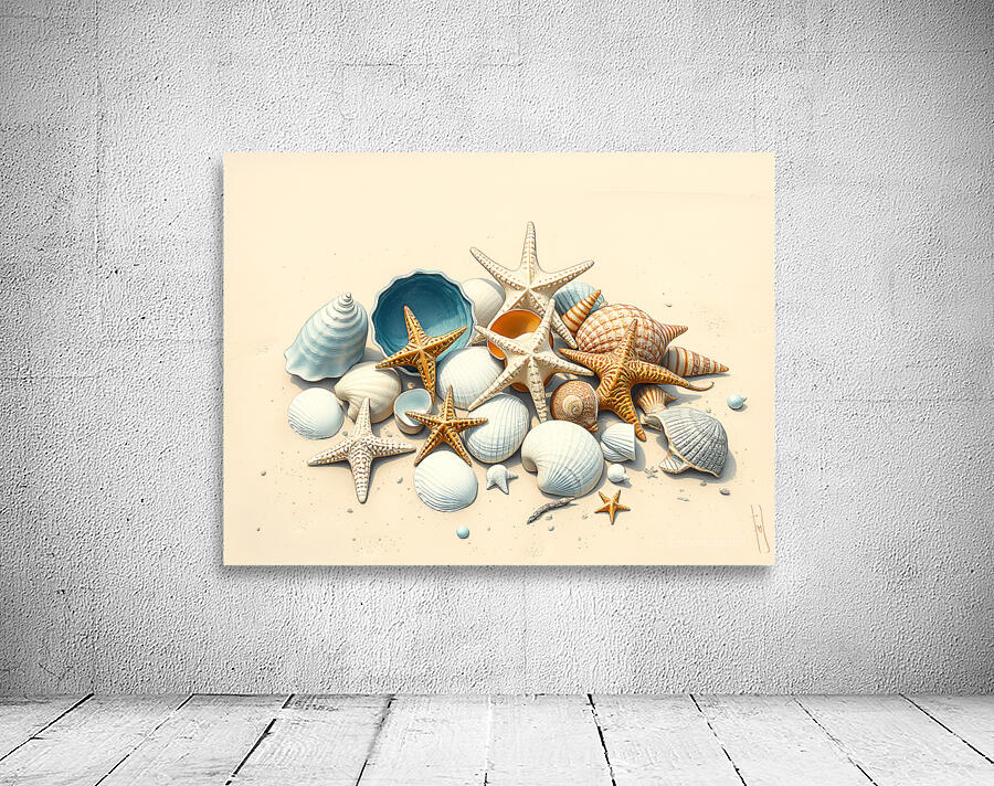 Shells and Starfish 6 Wall Preview