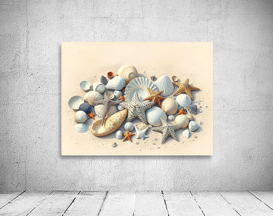 Shells and Starfish 5 Wall Preview