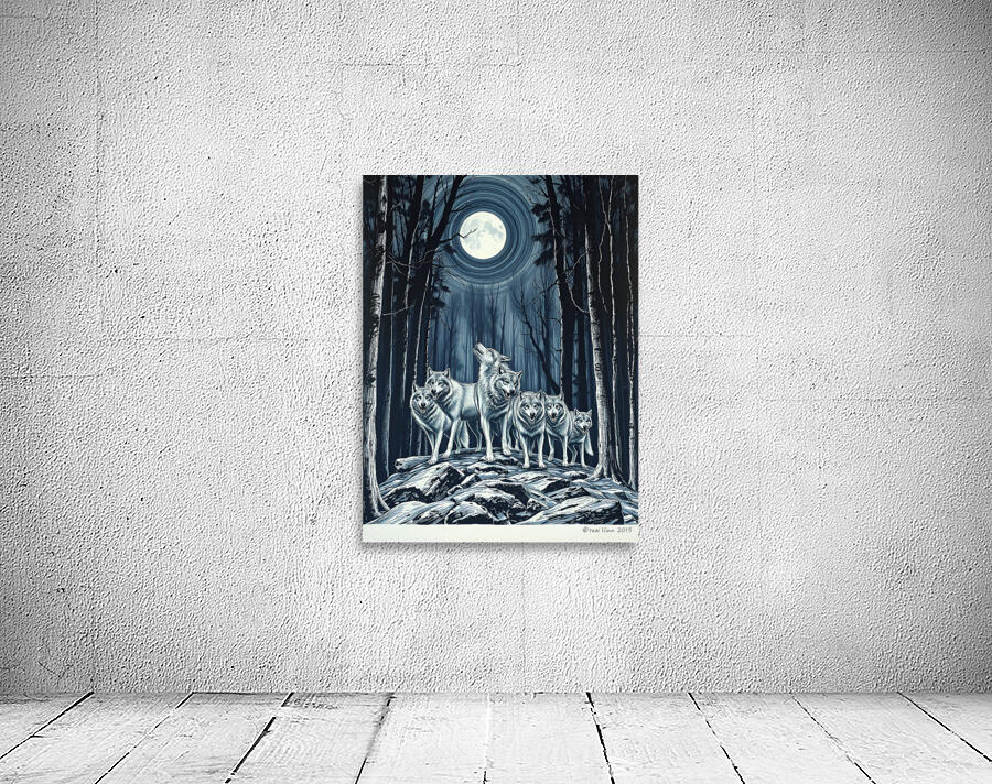 The Pack Under the Moon 3 Wall Preview