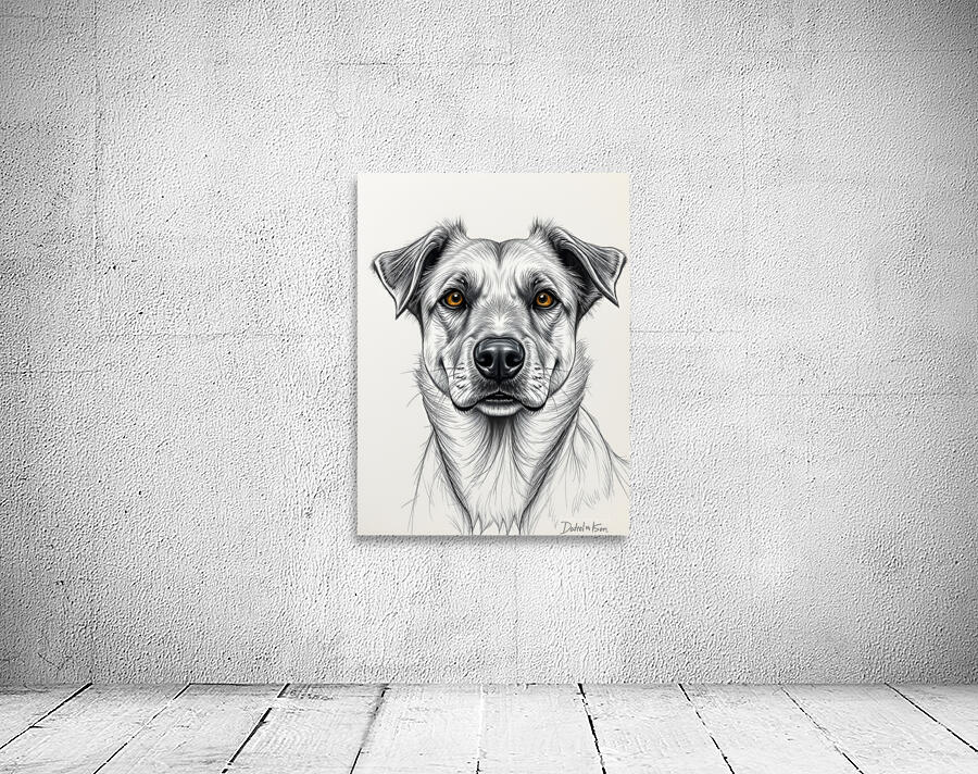 Dog Artwork 42 Wall Preview