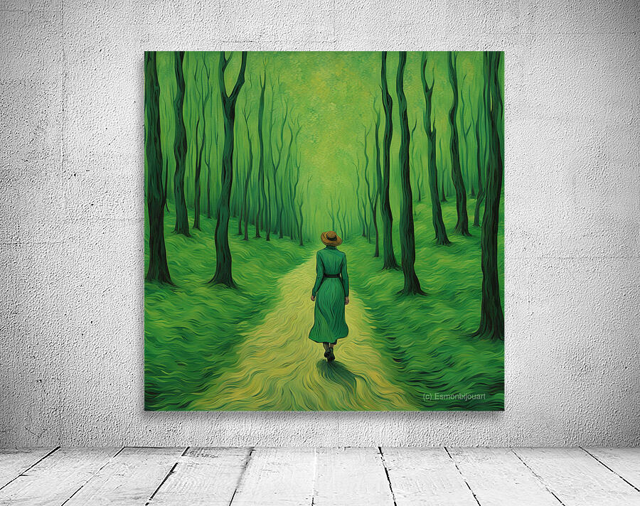Walking through the forest 16 Wall Preview