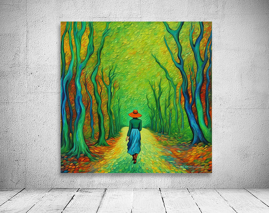 Walking through the forest 37 Wall Preview