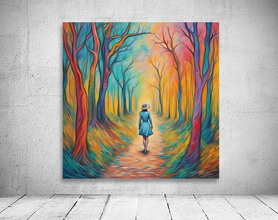 Walking through the forest 44 Wall Preview