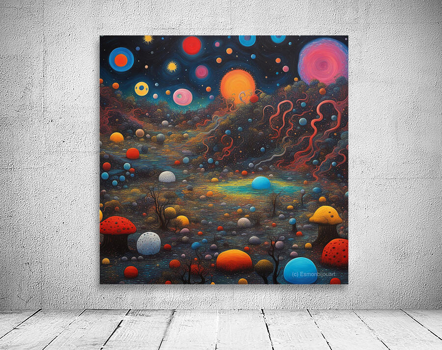 Space Fantasy 4 Wall Preview