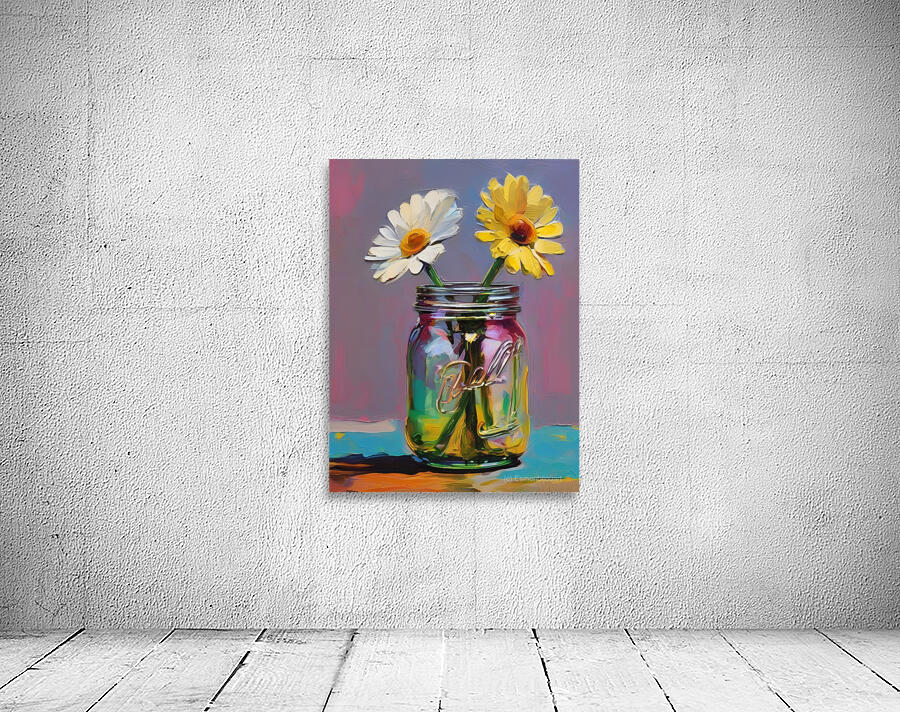Flowerful Vase Wall Preview