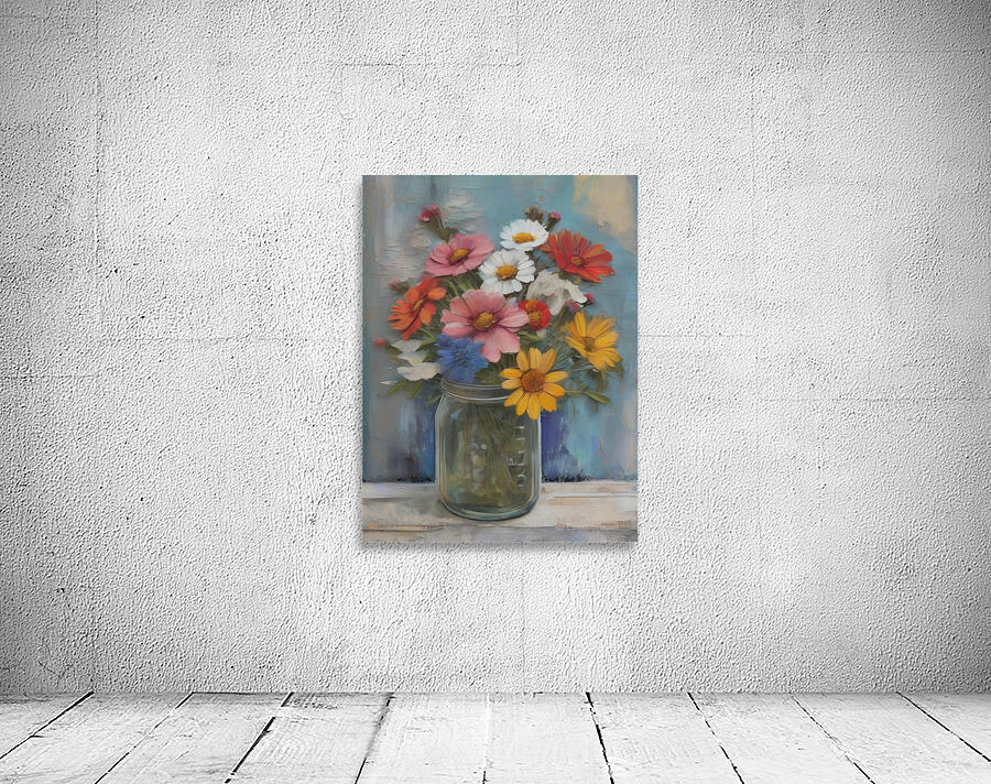 Flowerful Vase 61 Wall Preview