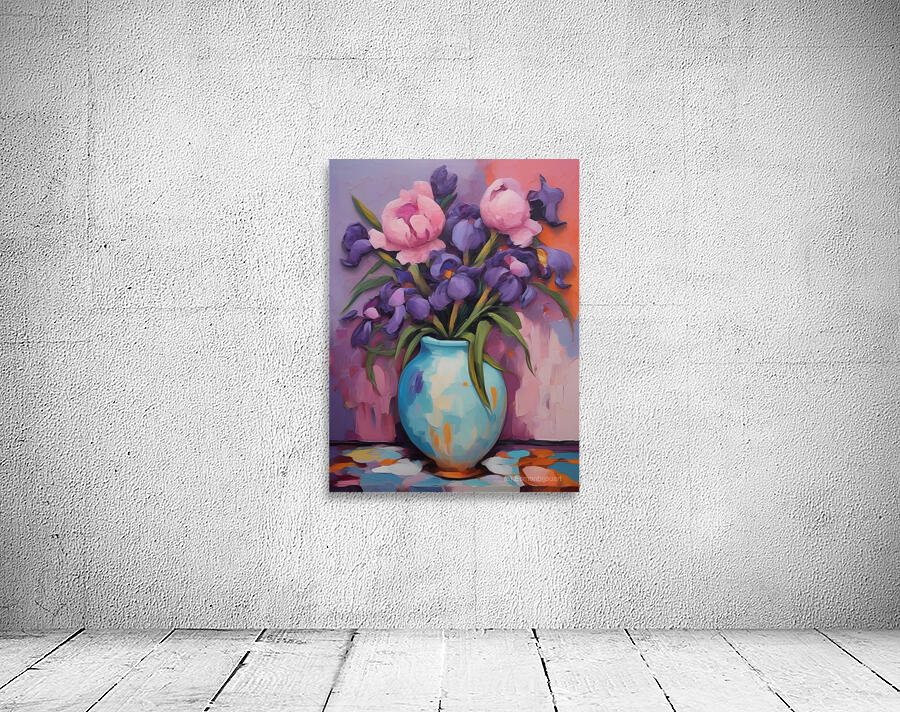 Flowerful Vase 77 Wall Preview