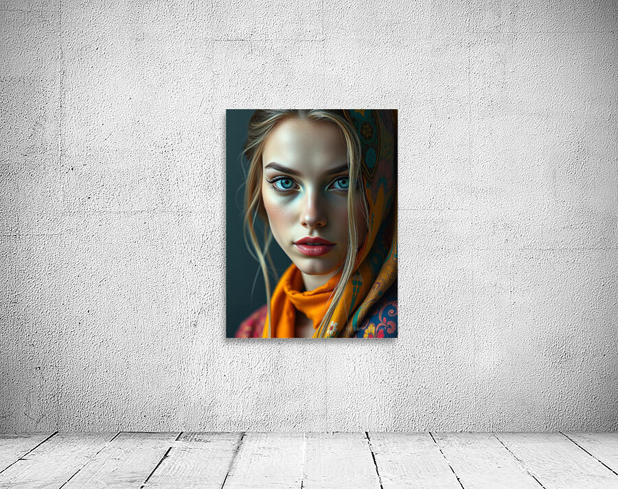 Digital Portrait 24 Wall Preview