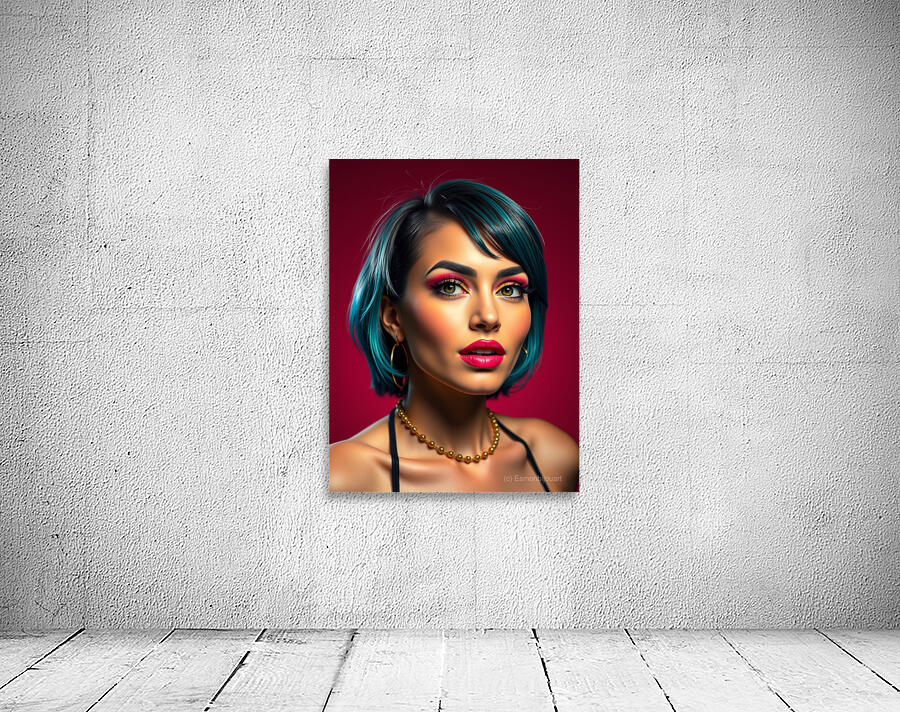 Digital Portrait 23 Wall Preview