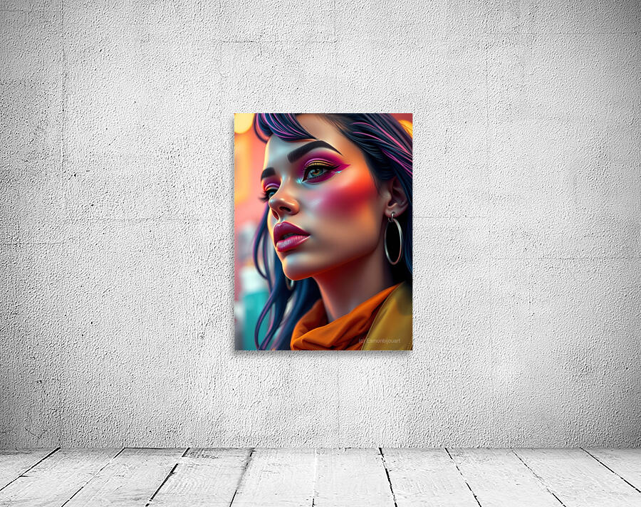 Digital Portrait 17 Wall Preview