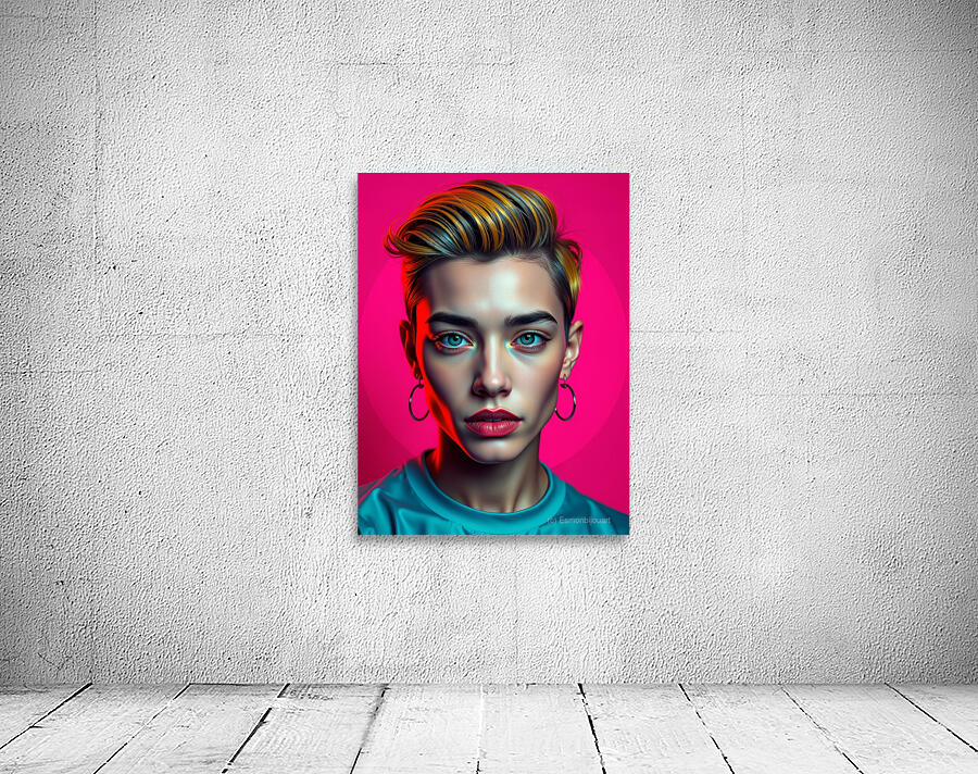 Digital Portrait 12 Wall Preview