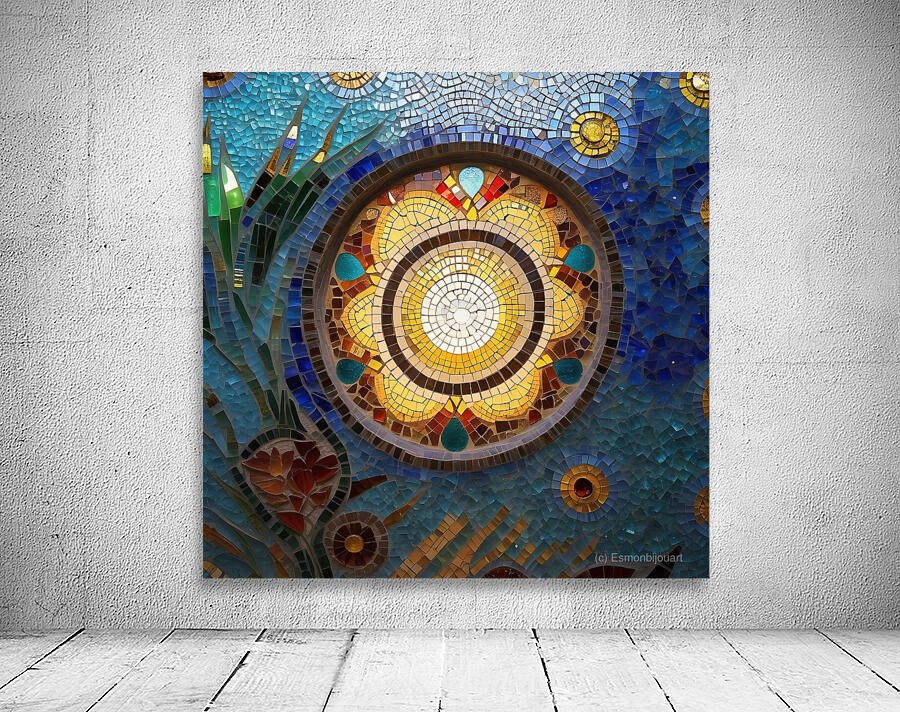 Mosaic art Wall Preview
