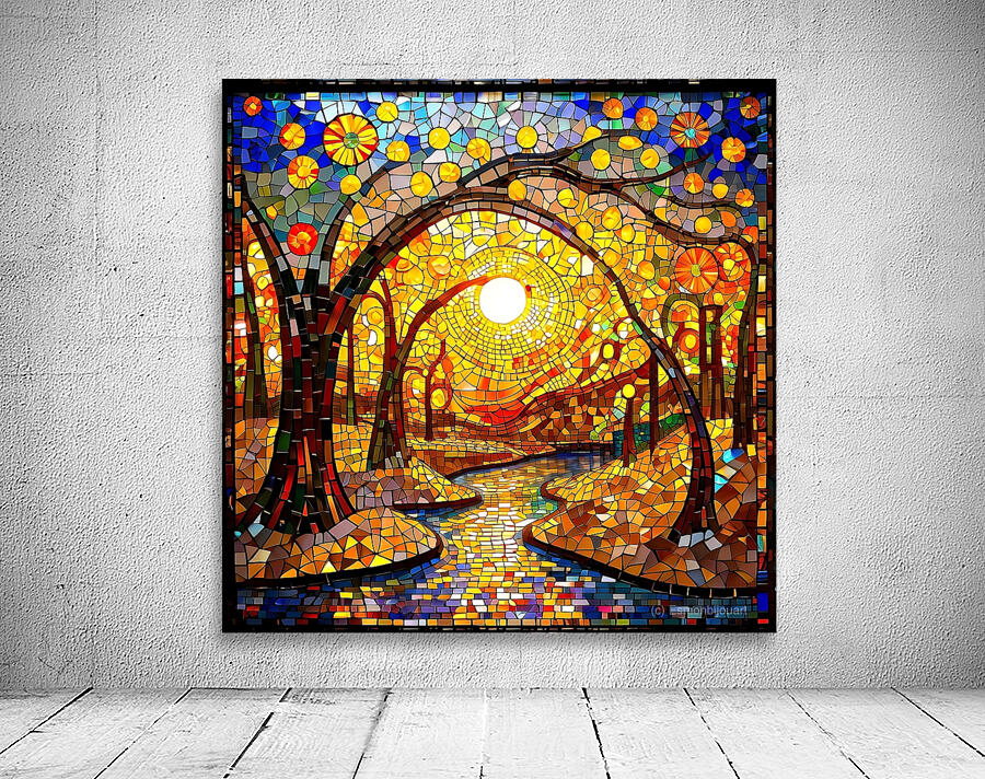 Mosaic art 3 Wall Preview