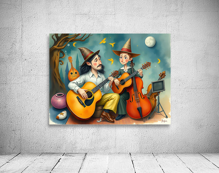Whimsical Art Wall Preview
