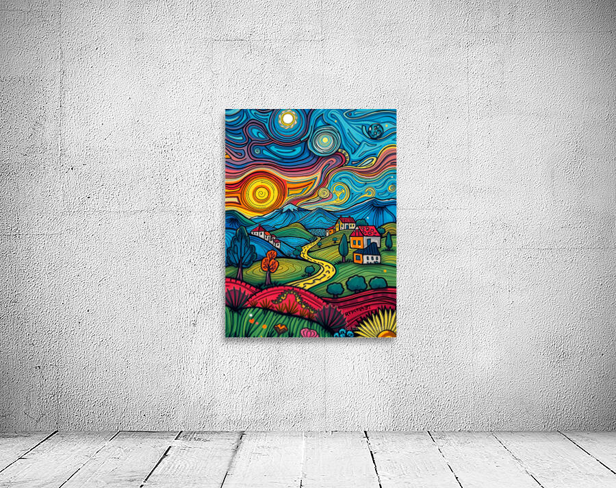 Abstract Landscape 3 Wall Preview